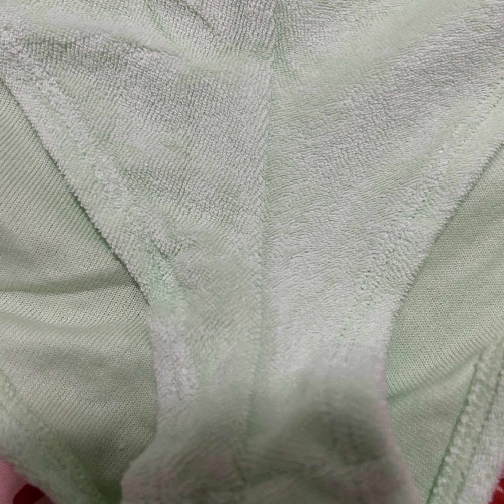 Savage X Fenty Light Green Lace-Up Pajama Top and Bottoms - Picture 10 of 12